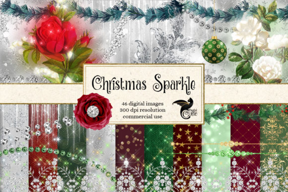 Christmas Sparkle Digital Scrapbook Kit: A Strategic Asset for Holiday Content Creation