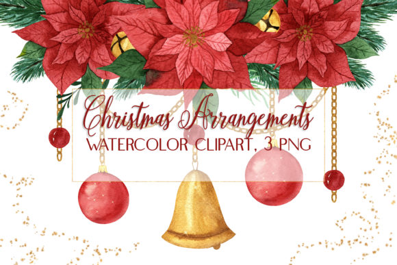 Christmas Watercolor Arrangement Clipart: A Guide to Festive Design