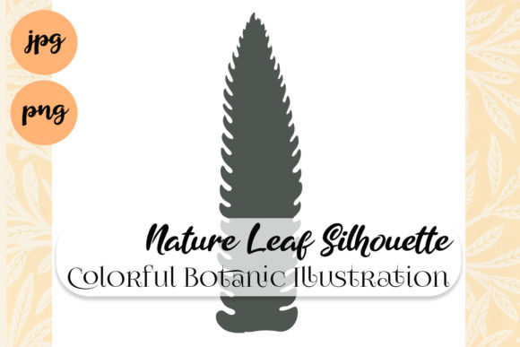 Nature Leaf Colorful Silhouette Fern: Elevating Seasonal and Digital Design Projects