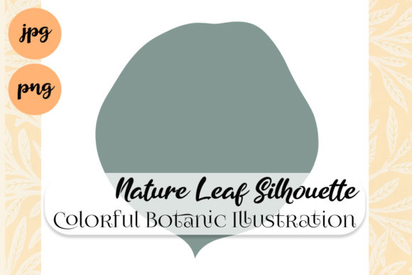 Nature Leaf Silhouette Round Eucalyptus: A Practical Guide for Digital Design