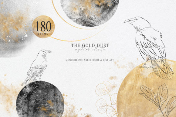Watercolor the Gold Dust Collection Guide